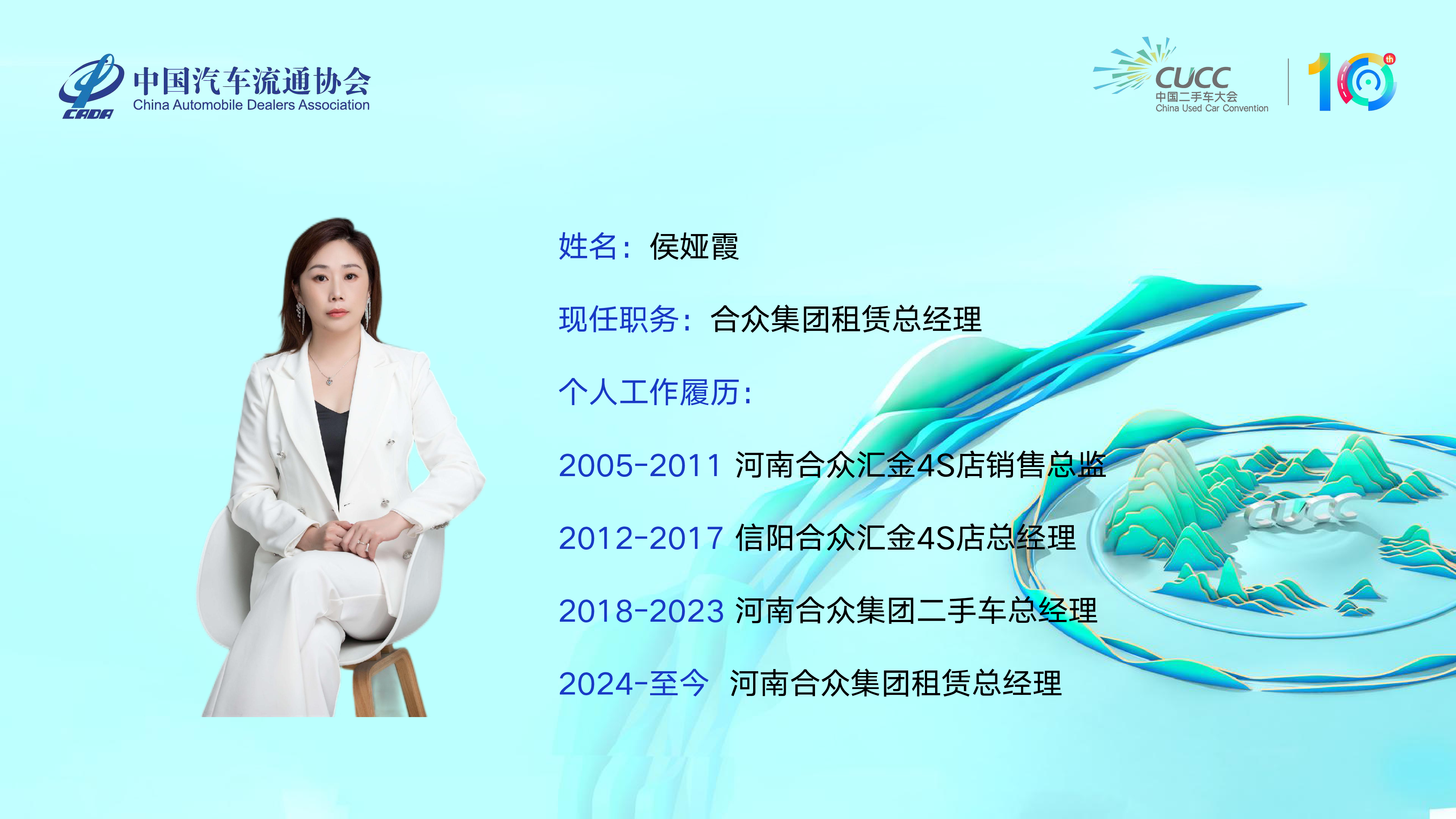 侯娅霞-融资租赁赋能新车销售推动优质二手车制造